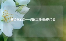 高級電工證——闖過工程領(lǐng)域的門檻