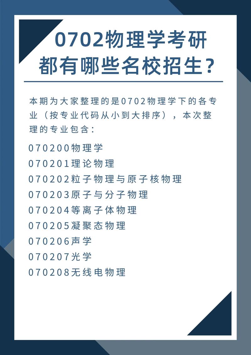 物理學(xué)類專業(yè)包括哪些專業(yè)-圖1