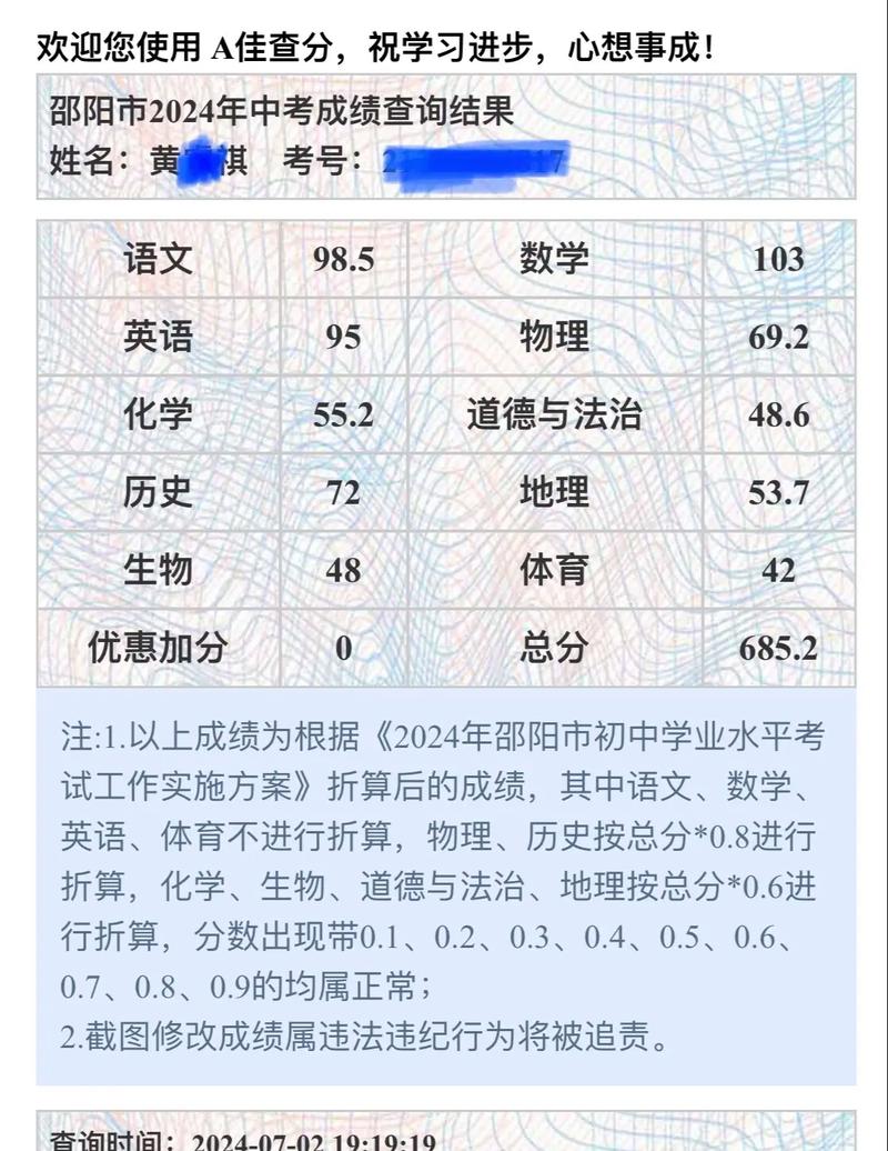 2024年振華中學錄取分數線-圖1
